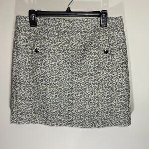 Loft Floral Pattern Skirt